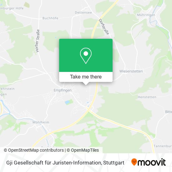 Gji Gesellschaft für Juristen-Information map