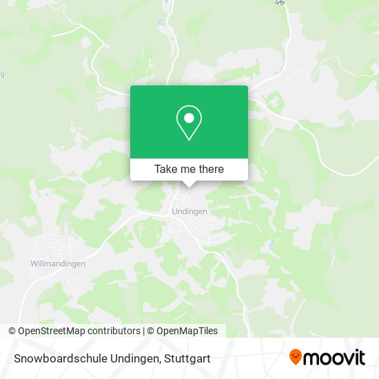 Snowboardschule Undingen map