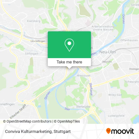 Карта Conviva Kulturmarketing