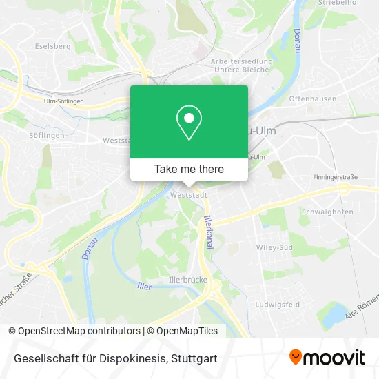 Карта Gesellschaft für Dispokinesis