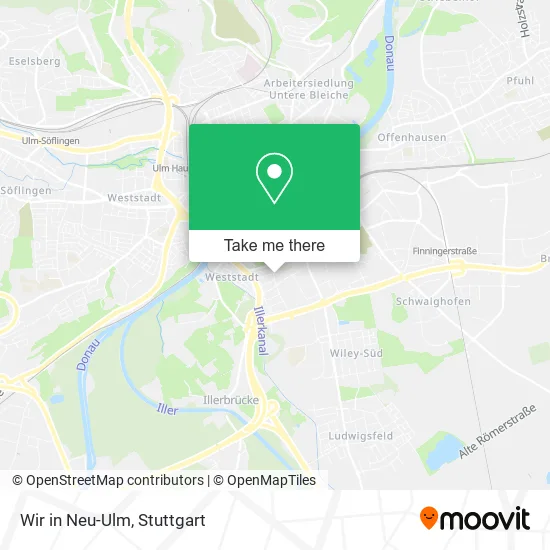 Карта Wir in Neu-Ulm
