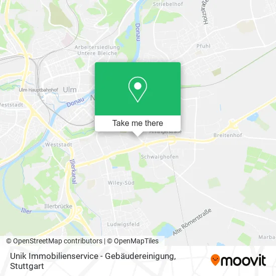 Карта Unik Immobilienservice - Gebäudereinigung