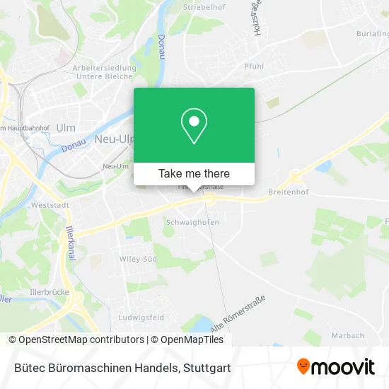 Карта Bütec Büromaschinen Handels