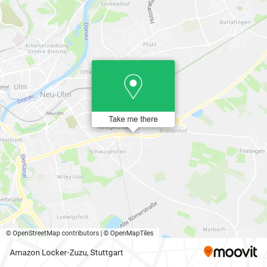 Карта Amazon Locker-Zuzu