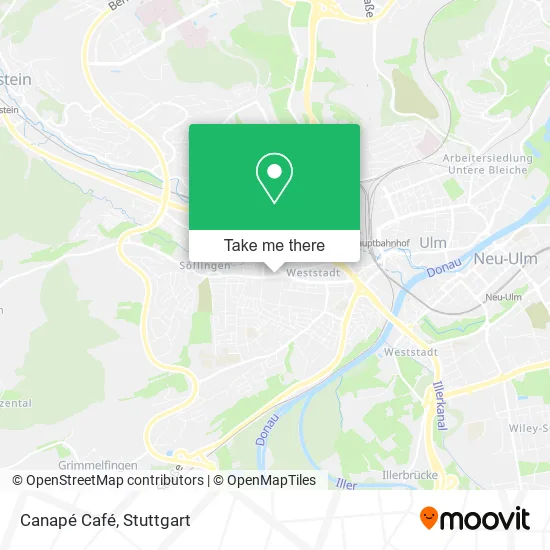 Карта Canapé Café