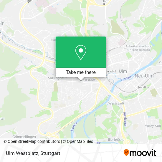 Карта Ulm Westplatz