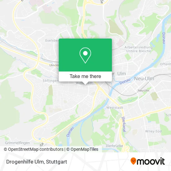 Карта Drogenhilfe Ulm