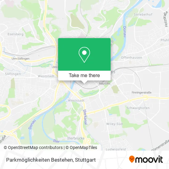Карта Parkmöglichkeiten Bestehen