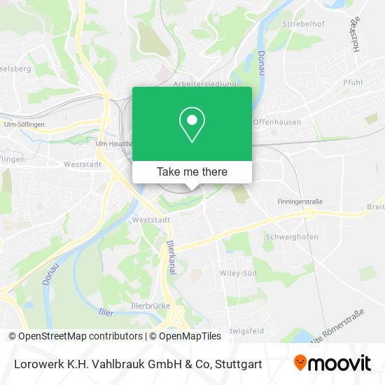 Lorowerk K.H. Vahlbrauk GmbH & Co map