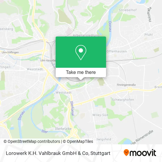 Карта Lorowerk K.H. Vahlbrauk GmbH & Co