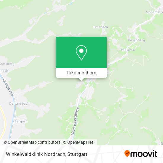Карта Winkelwaldklinik Nordrach
