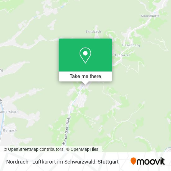 Карта Nordrach - Luftkurort im Schwarzwald