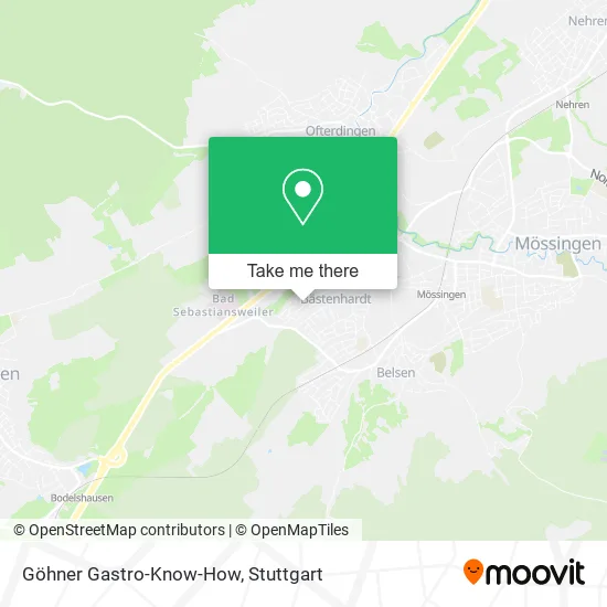 Карта Göhner Gastro-Know-How
