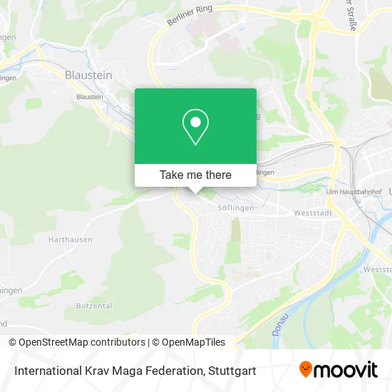 Карта International Krav Maga Federation