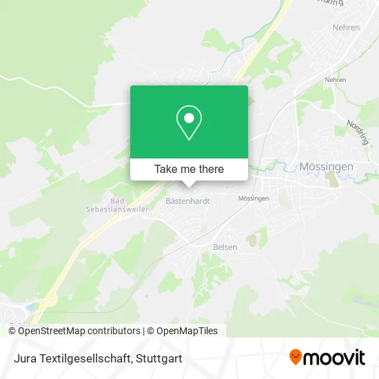 Карта Jura Textilgesellschaft