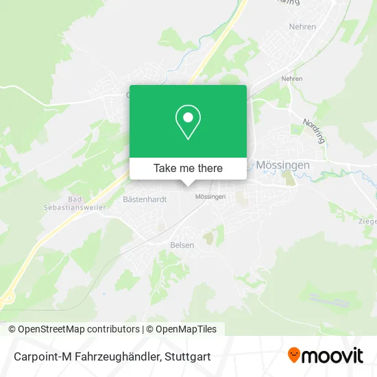 Карта Carpoint-M Fahrzeughändler