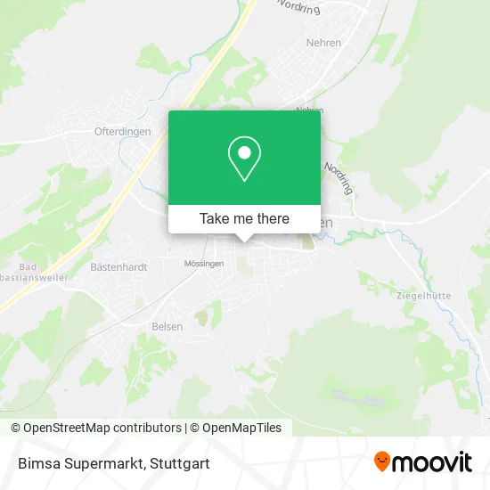 Карта Bimsa Supermarkt