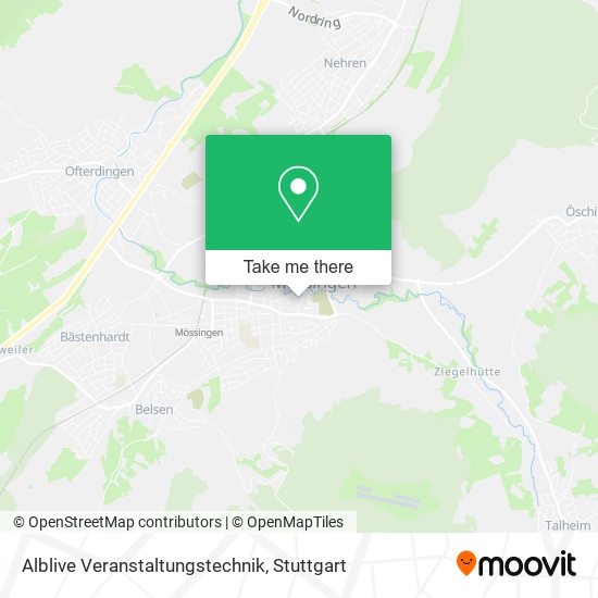 Карта Alblive Veranstaltungstechnik