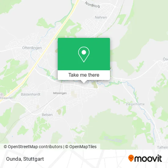 Карта Ounda
