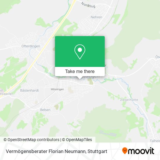 Vermögensberater Florian Neumann map