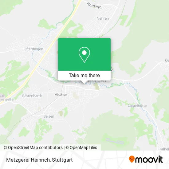 Карта Metzgerei Heinrich