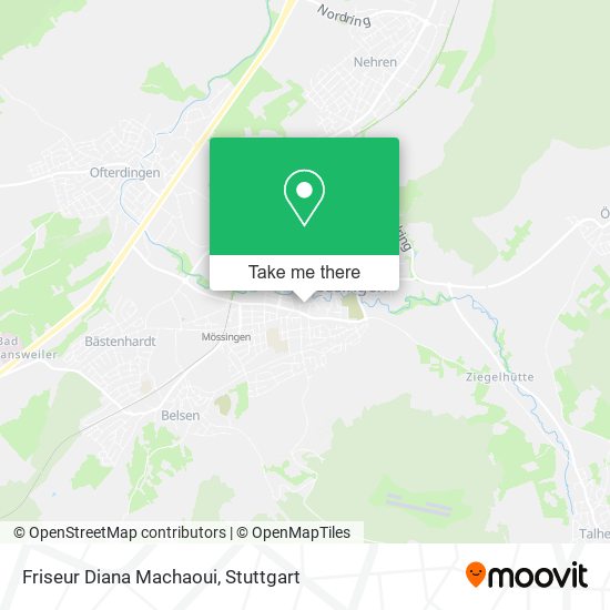 Friseur Diana Machaoui map