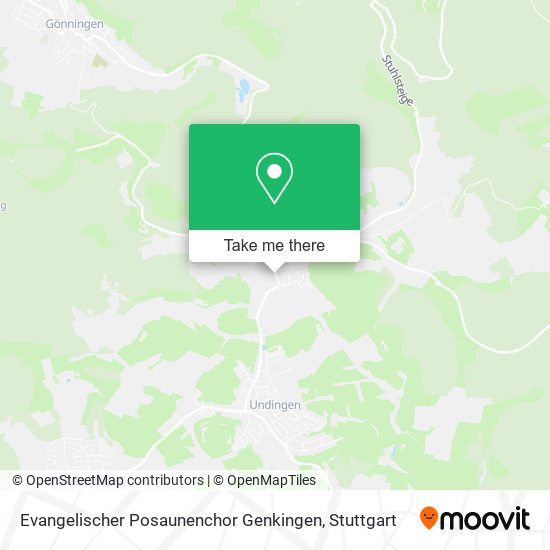 Карта Evangelischer Posaunenchor Genkingen