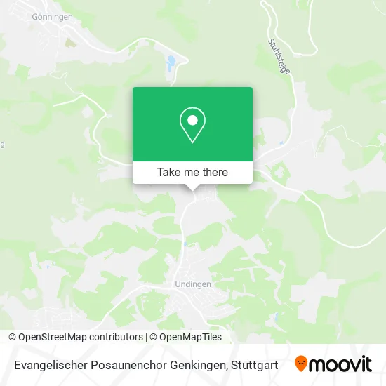 Карта Evangelischer Posaunenchor Genkingen