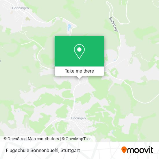 Flugschule Sonnenbuehl map