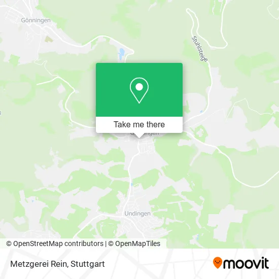 Карта Metzgerei Rein