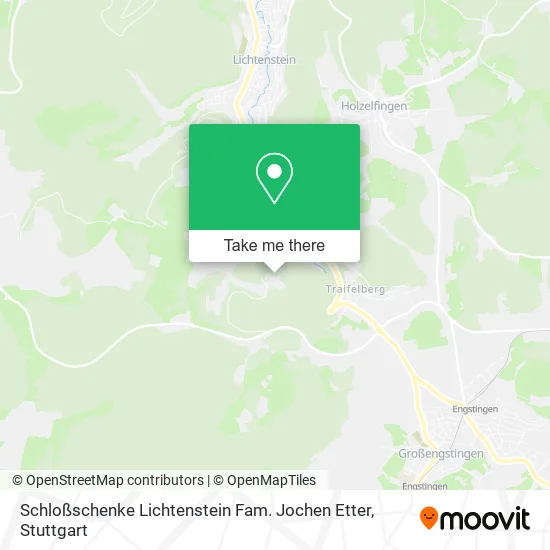 Карта Schloßschenke Lichtenstein Fam. Jochen Etter