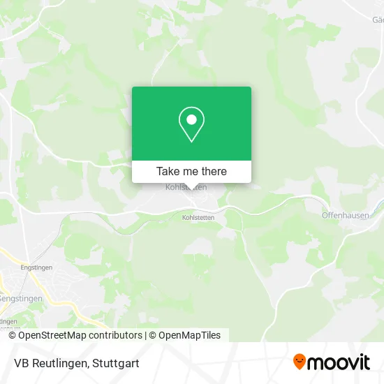 Карта VB Reutlingen