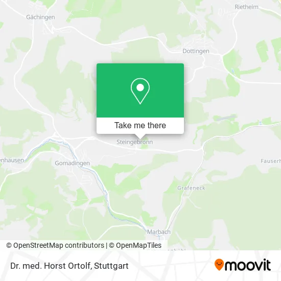 Карта Dr. med. Horst Ortolf