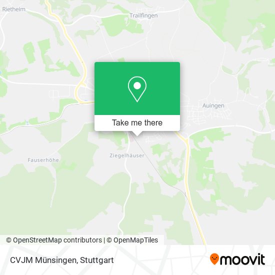 Карта CVJM Münsingen