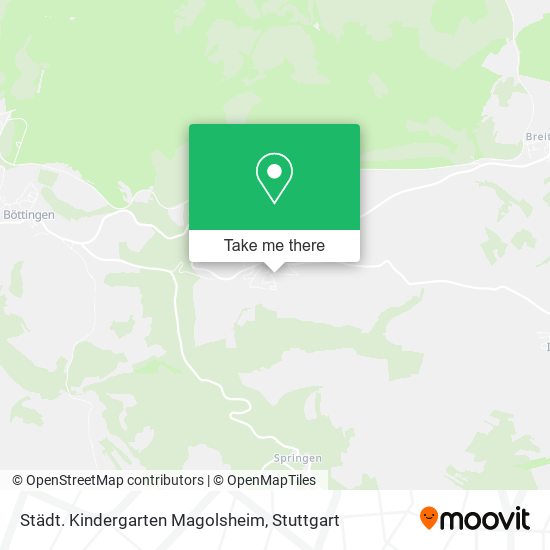 Städt. Kindergarten Magolsheim map