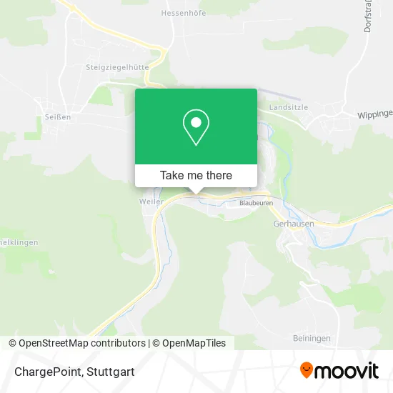 Карта ChargePoint