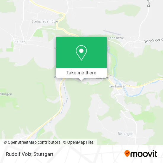 Rudolf Volz map