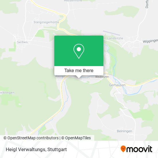 Heigl Verwaltungs map