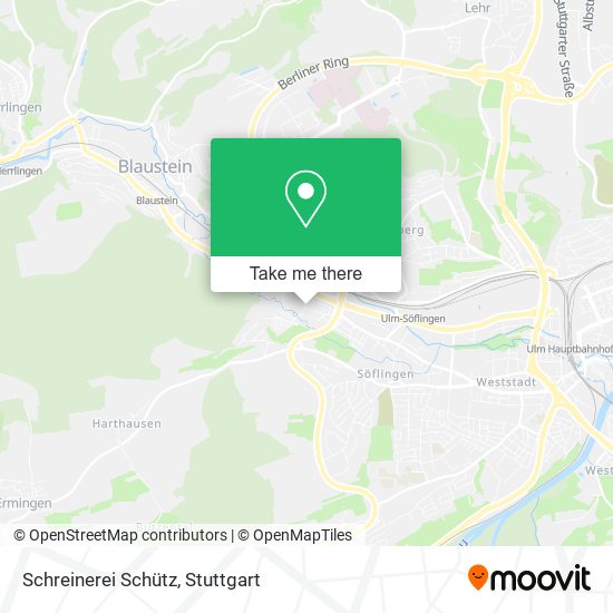 Schreinerei Schütz map