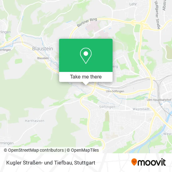 Карта Kugler Straßen- und Tiefbau