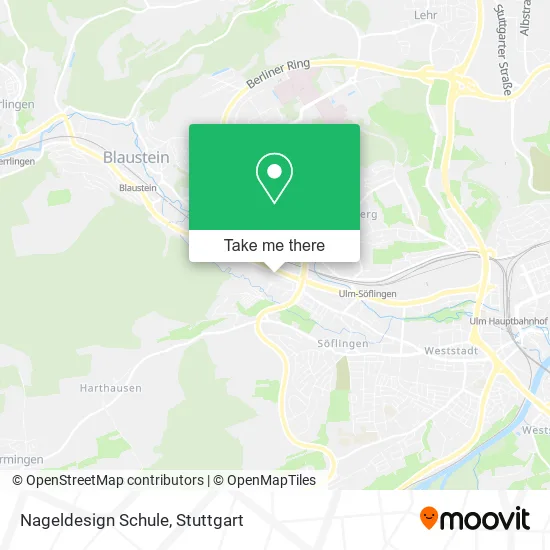 Карта Nageldesign Schule