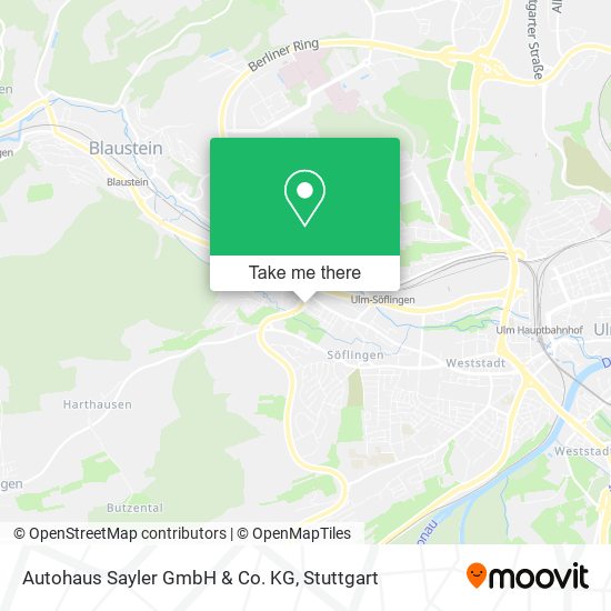 Autohaus Sayler GmbH & Co. KG map