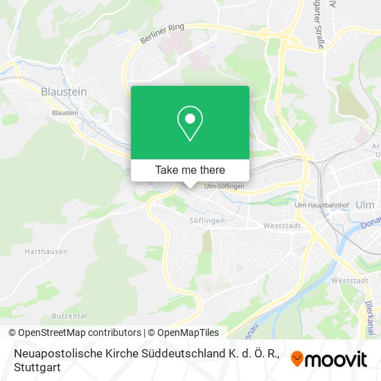 Neuapostolische Kirche Süddeutschland K. d. Ö. R. map