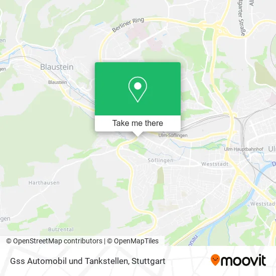 Карта Gss Automobil und Tankstellen