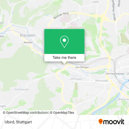 Карта Ubird