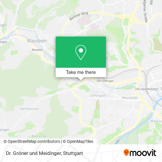 Карта Dr. Gröner und Meidinger