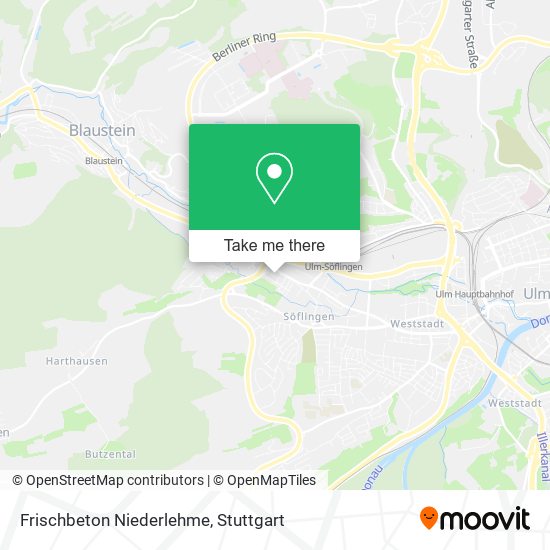 Frischbeton Niederlehme map