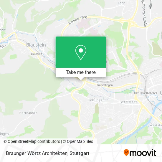 Карта Braunger Wörtz Architekten