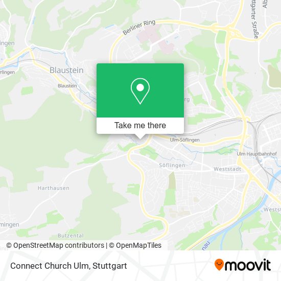 Карта Connect Church Ulm