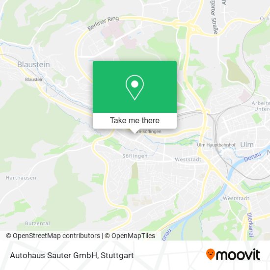 Autohaus Sauter GmbH map